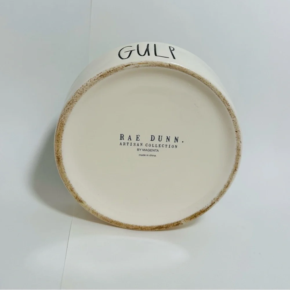Rae Dunn Gulp Dog/Cat Bowl